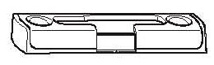 WHB kiepsluitplaat SBK H 9-18 LS