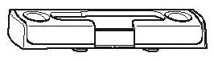 WHB kiepsluitplaat SBK H Z 8-32 LS