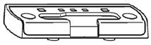WHB kiepsluitplaat SBK H9-25 Z19 LS
