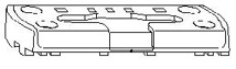 WHB kiepsluitplaat SBK K 162 (Gealan)