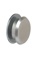 Afdekdop voor krukgat, aluminium F1 (inclusief moer en ring)